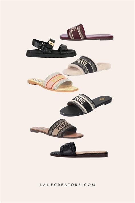 dupe christian dior slides|christian dior knock offs.